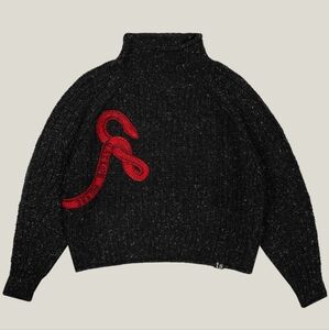 Reputation Mockneck Cropped Sweater